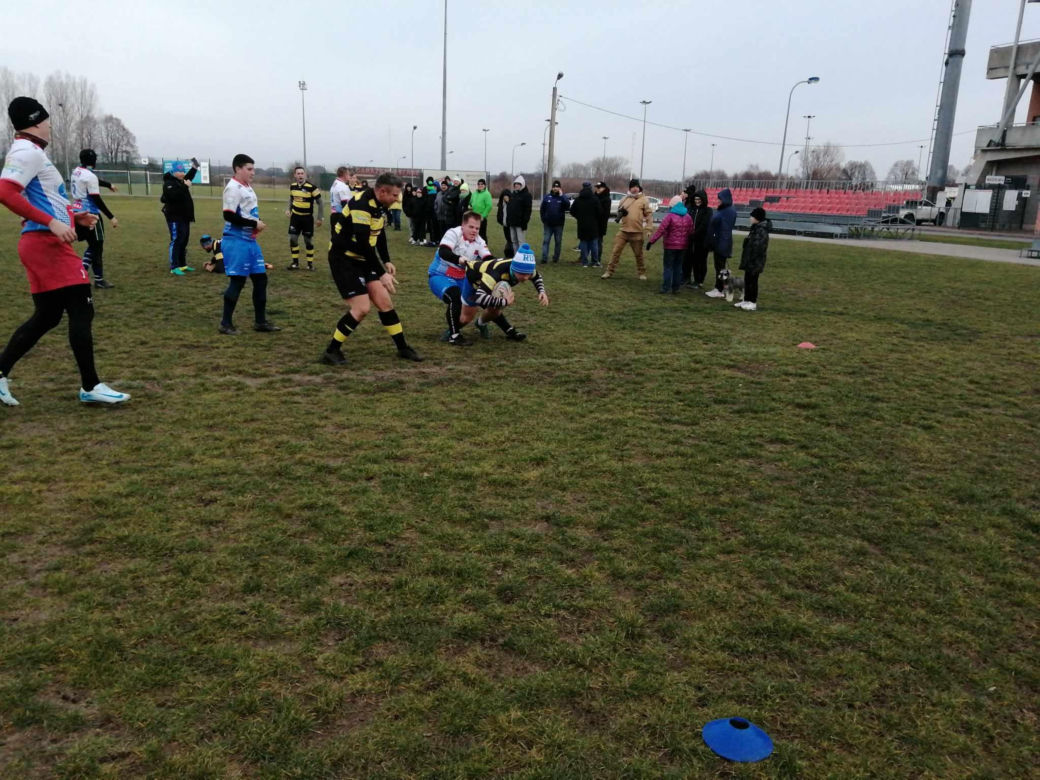 Noworoczny mecz rugby w Siedlcach 2025