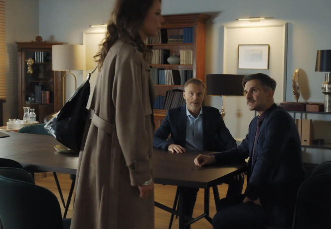 M jak miłość, odcinek 1918. Kamil (Marcin Bosak), Paulina Lipska (Maria Wieczorek)