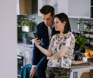 Na Wspólnej odc. 3327. Kasia (Julia Chatys), Darek Żbik (Michał Mikołajczak)