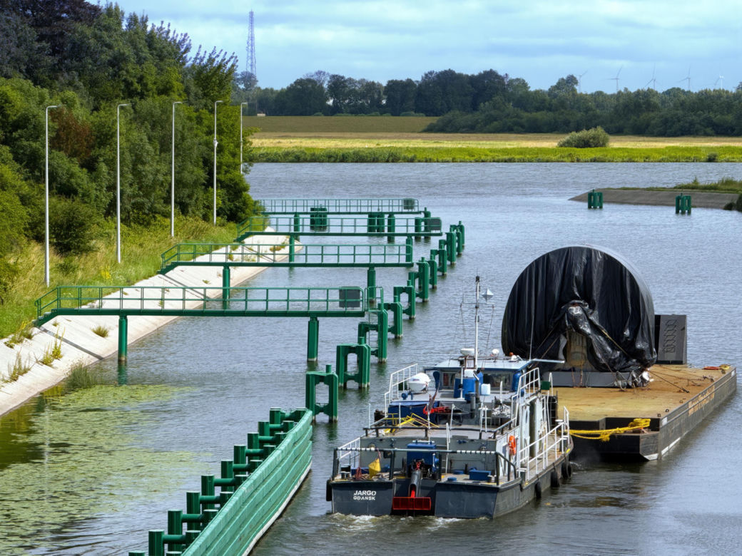 Transport cylindra Yankee z Brazylii do Iławy