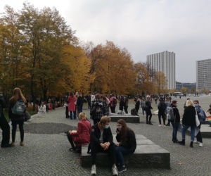 Strajk kobiet. POTĘŻNA manifestacja studentów w Katowicach!