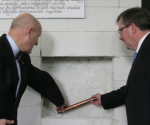 Wmurowanie Kamienia Węgielnego pod budowę Centrum Dydaktyczno-Biblioteczno-Informacyjnego Warszawskiego Uniwersytetu Medycznego