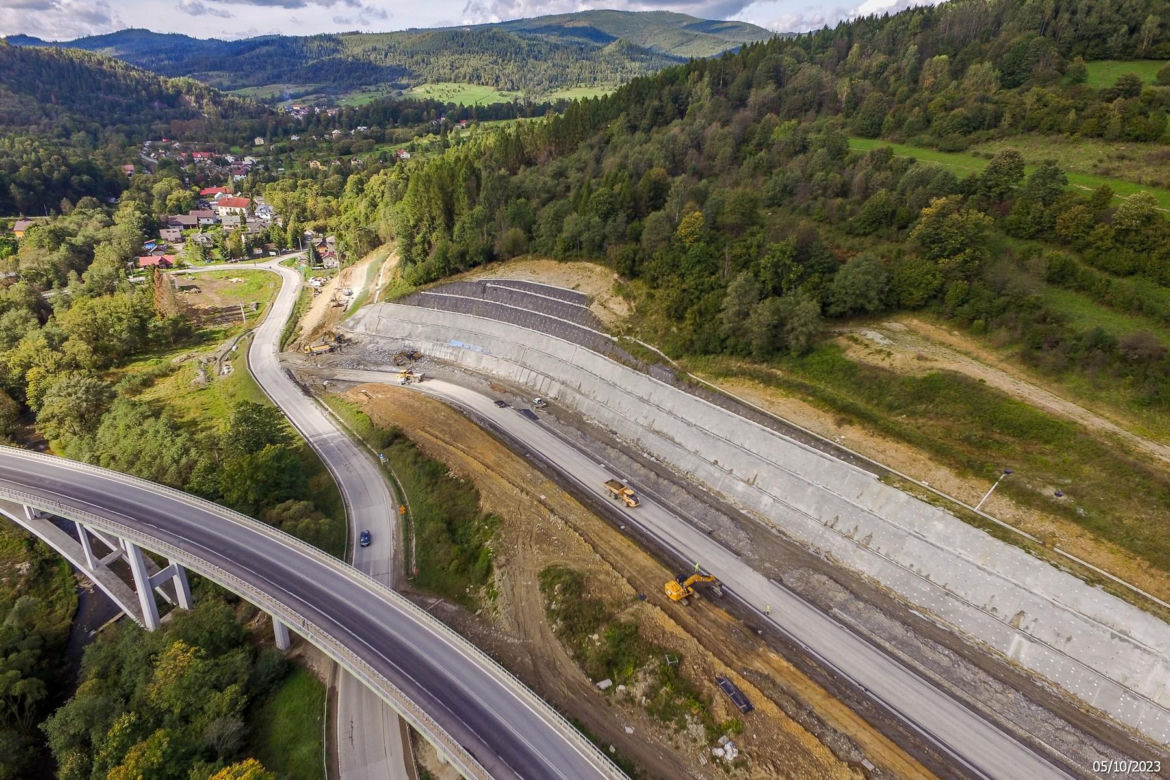 Budowa drogi ekspresowej S1, obejścia Węgierskiej Górki