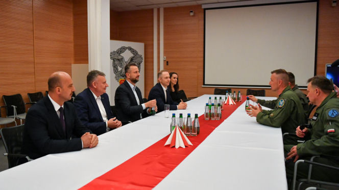Powitanie pierwszych, polskich F-35
