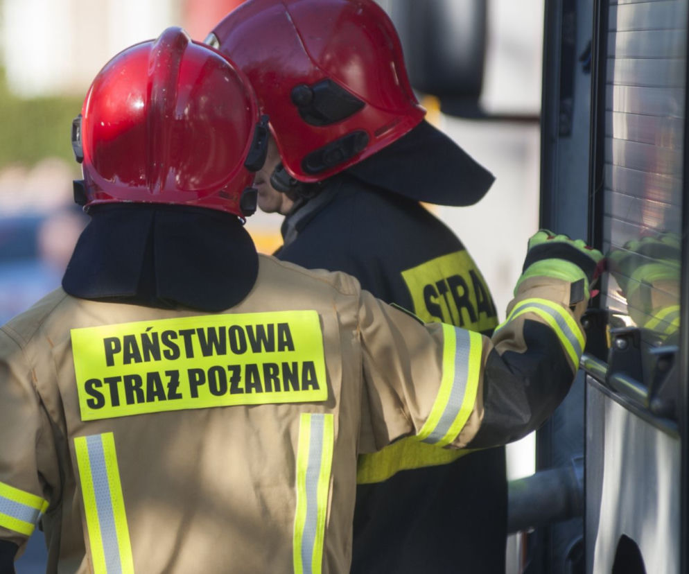 Biłgoraj: WYBUCH W BLOKU! Eksplodowała butla z gazem. Interweniował śmigłowiec LPR