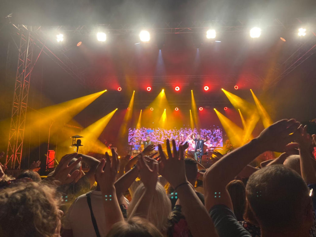 Święto Dzielnicy Nowe Miasto w Zielonej Górze Przylepie. Koncert zagrał Golec uOrkiestra