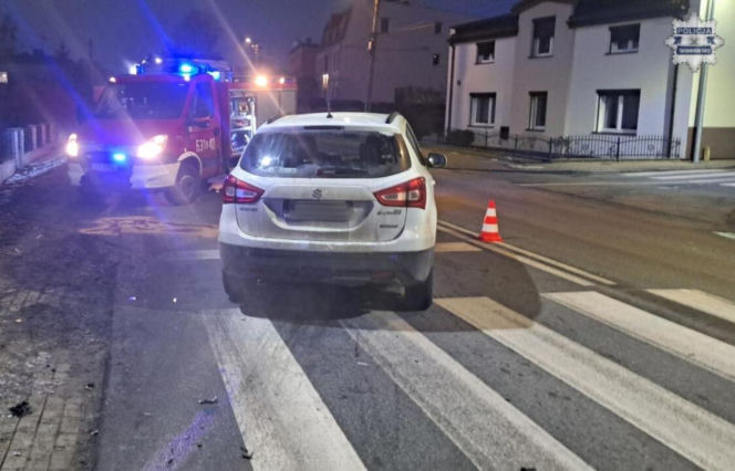 Zderzenie w Tarnowskich Górach. Kierowca zasnął za kierownicą