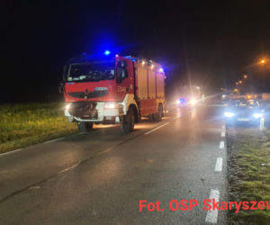 Odechów. Jedna osoba nie żyje, rodzina z dzieckiem w szpitalu. Sprawca wypadku zaatakował kobietę?! [WIDEO, ZDJĘCIA]