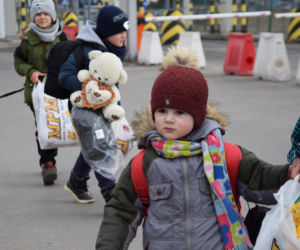 Ukraińcy usprawnili odprawę matek z dziecmi na granicy [ZDJĘCIA]