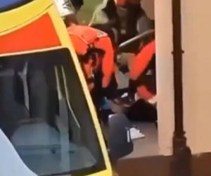 Dramat w Sanoku. Dwie osoby nie żyją, sprawca zastrzelony przez policję