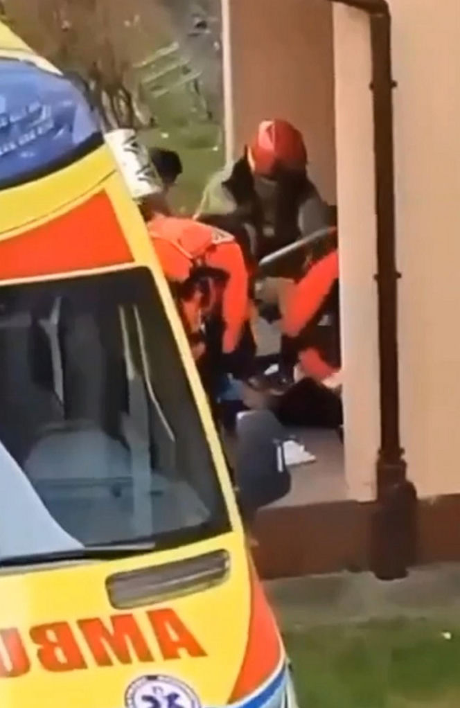 Dramat w Sanoku. Dwie osoby nie żyją, sprawca zastrzelony przez policję