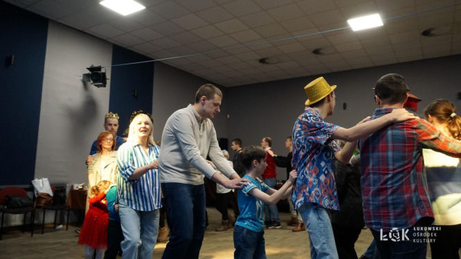 Karnawałowy bal 2026 łukowskiego Stowarzyszenia „Labirynt”