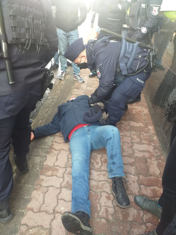 Bydgoszcz: Wielka awantura podczas wystąpienia Andrzeja Dudy