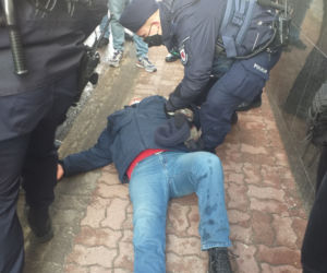 Bydgoszcz: Wielka awantura podczas wystąpienia Andrzeja Dudy