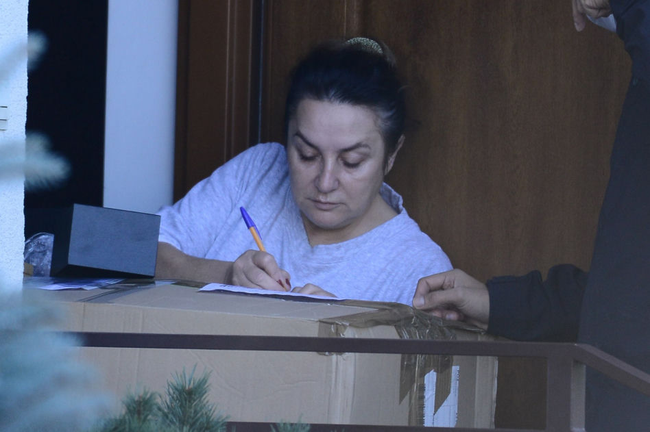 Niezadowolona mina Danuty Martyniuk