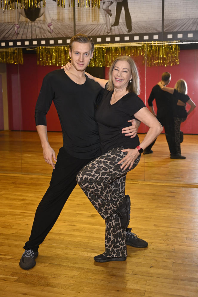 Małgorzata Potocka na próbach do "Tańca z Gwiazdami"