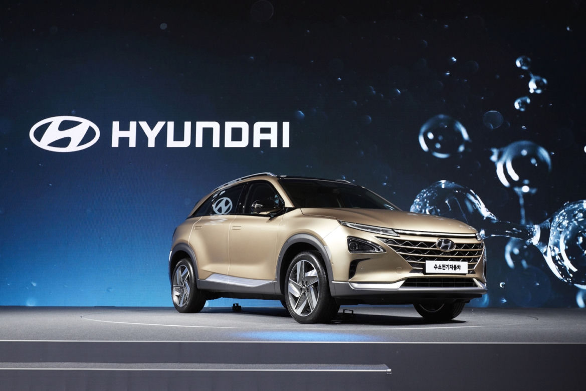 Hyundai napędzany wodorem