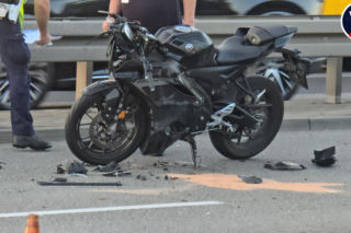 Dramat w Alejach Jerozolimskich. Nie żyje 16-letni motocyklista
