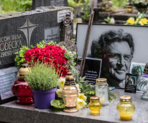Tak wyglada grób Zbigniewa Wodeckiego