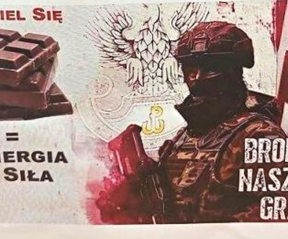 Słodka paczka dla żołnierzy na granicy