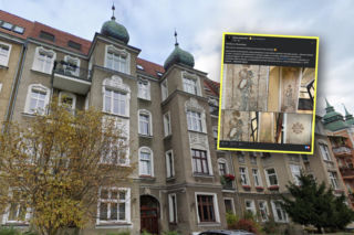 Sensacyjne odkrycie w szczecińskiej kamienicy. Spod warstw farby wyłoniła się tajemnicza „flecistka”