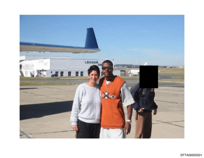 Chris Tucker, Ghislaine Maxwell