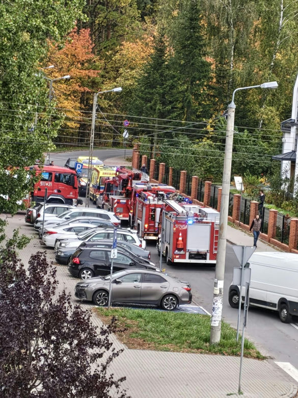 Ewakuacja ZSP 2 w Mińsku Mazowieckim!