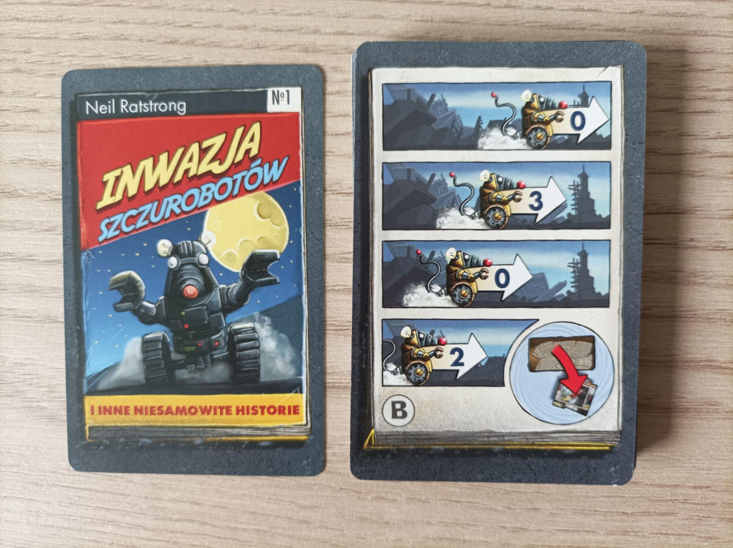 Gra planszowa: Pierwszy szczur w kosmosie