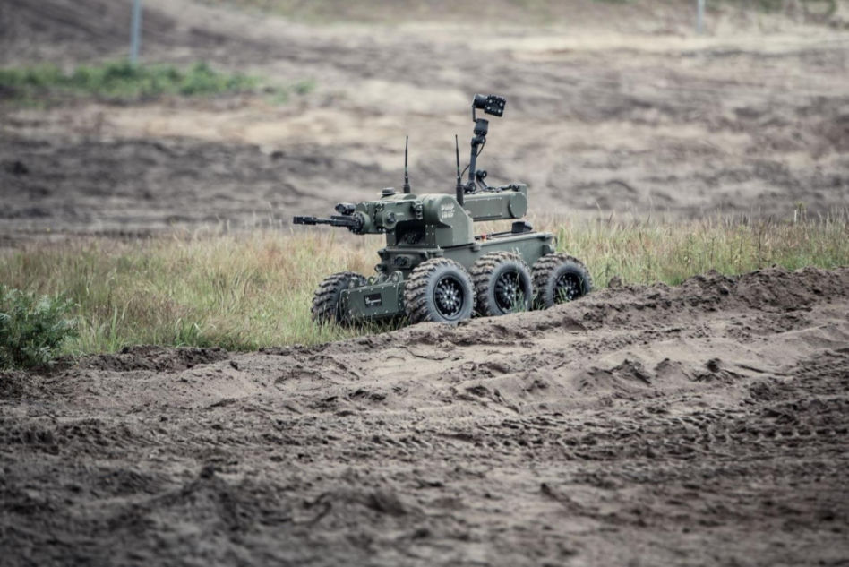 Robot PIAP Ibis podczas ćwiczenia FEX 23