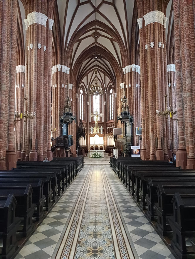 Wnętrzne katedry w Siedlcach