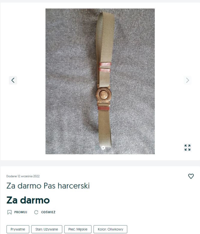 Dla harcerzy