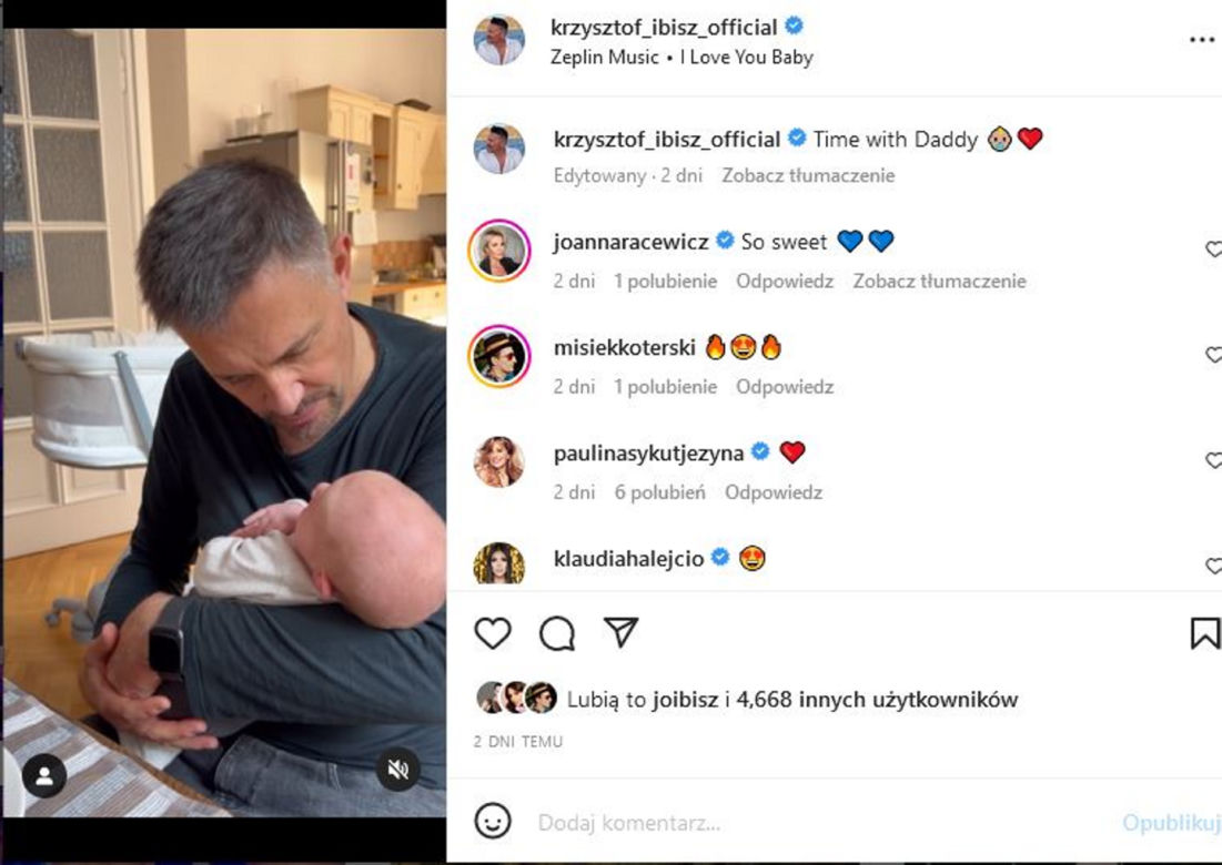 Krzysztof Ibisz gwiazdą internetu
