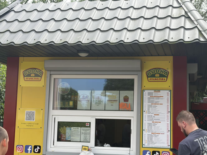 Budka Stańczyka w Sławnie po wizycie Książula
