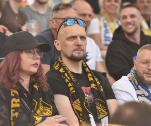 PRES Grupa Deweloperska Toruń - Gezet Stal Gorzów: Zdjęcia kibiców z meczu 7. kolejki PGE Ekstraligi na Motoarenie
