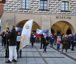 My zostajemy, rząd wychodzi! - manifestacja w Tarnowie