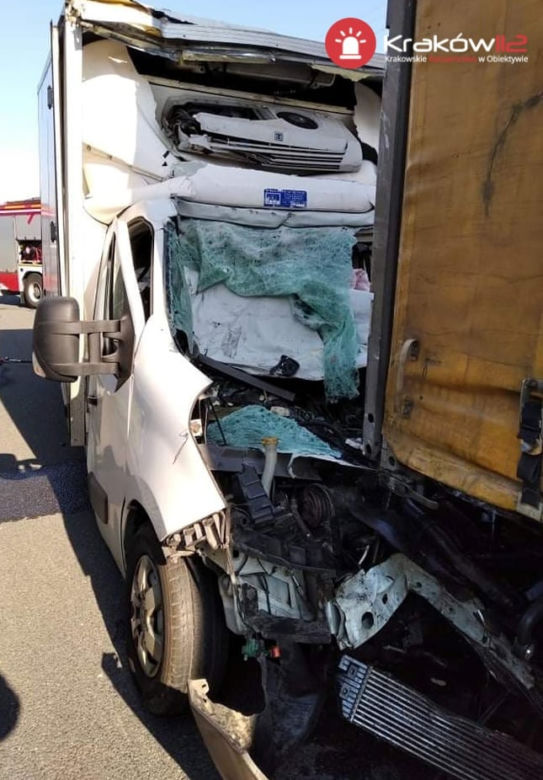 Węgrzce Wielkie. Wypadek na A4. Nie żyje jedna osoba