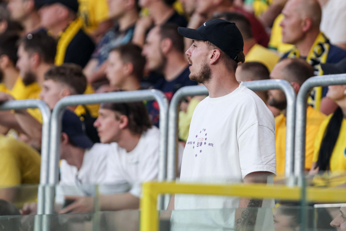 Zdjęcia kibiców z meczu GKS Katowice - MSK Żilina