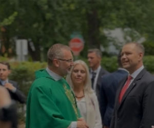 Prezydent Karol Nawrocki uczestniczył w mszy w polskim kościele w Silver Spring w stanie Maryland