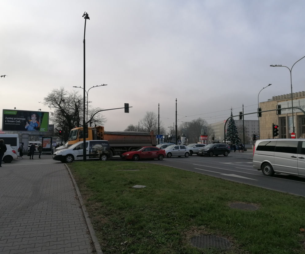 Paraliż na al. Trzech Wieszczów w Krakowie