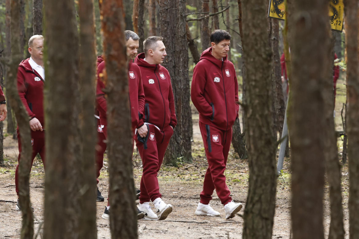 Kadra poszła na spacer przed Ligą Narodów