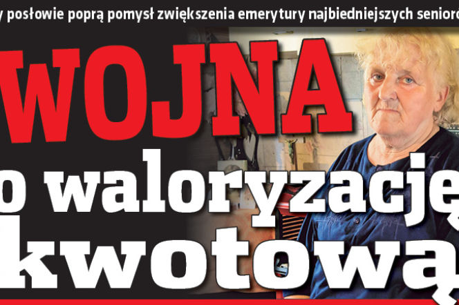 Wojna o waloryzację kwotową