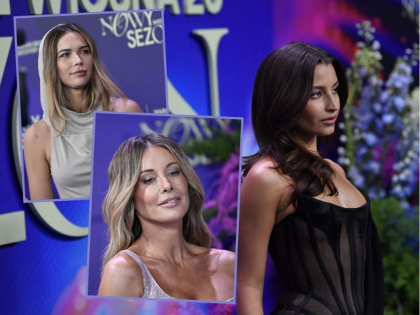 Gwiazdy zachwyciły na imprezie TVN! Posągowa Wieniawa, zalotna Rozenek i Kubicka jak z planu Diuny