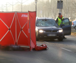 Kraków: Śmiertelny wypadek na przejściu dla pieszych, zginął mężczyzna