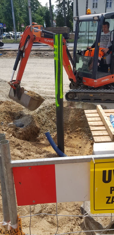 Budowa Węzła Łękno - lipiec 2019