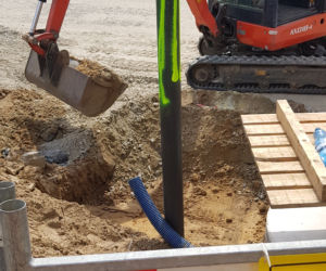 Budowa Węzła Łękno - lipiec 2019