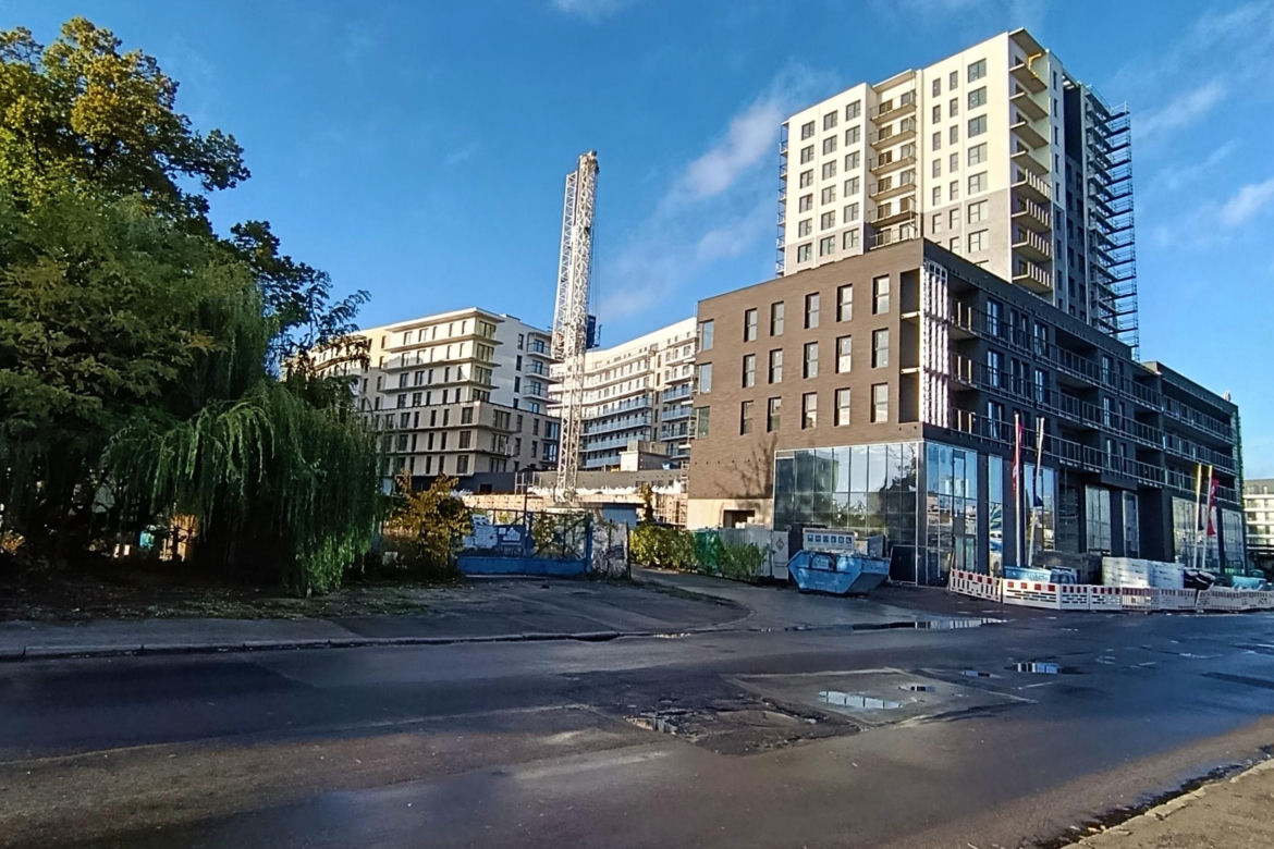 Inwestycje na Łasztowni i Kępie Parnickiej w Szczecinie