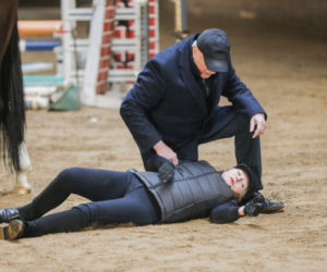 Na Wspólnej: Agnieszka Olszewska (Katarzyna Walter), Ryszard Heblewski (Tadeusz Huk)
