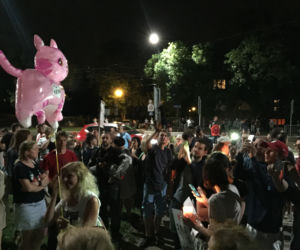 Protest przed domem Jarosława Kaczyńskiego, 22 lipca