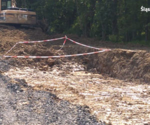 POTĘŻNY pocisk w Mikołowie. To pamiątka z II wojny światowej [ZDJĘCIA]