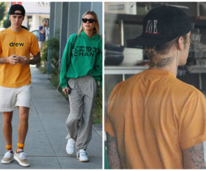Justin Bieber z kokiem i Hailey Baldwin